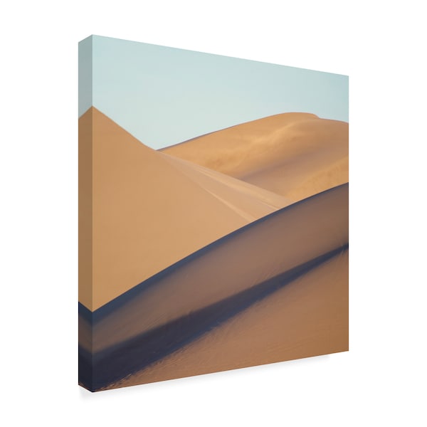American School 'Death Valley Dunes' Canvas Art,35x35